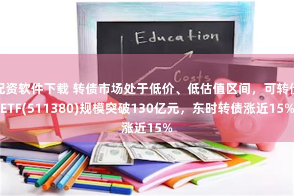 配资软件下载 转债市场处于低价、低估值区间，可转债ETF(511380)规模突破130亿元，东时转债涨近15%