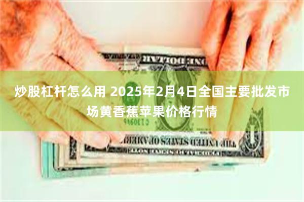 炒股杠杆怎么用 2025年2月4日全国主要批发市场黄香蕉苹果价格行情